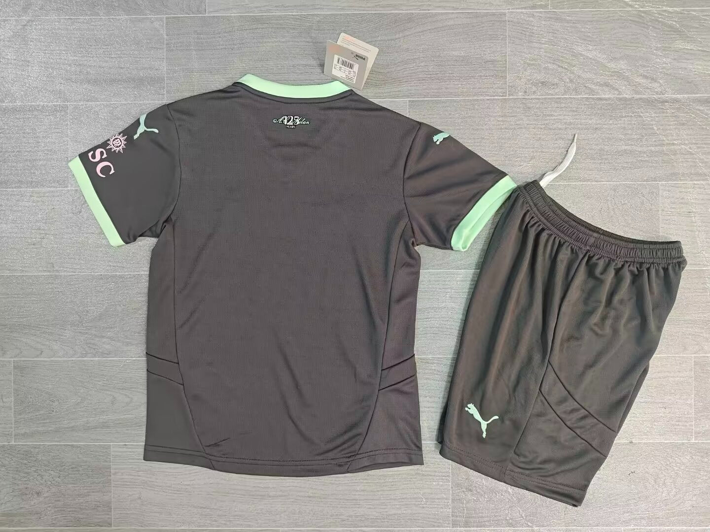 KIDS AC Milan Third Kit (Jersey & Shorts Set)