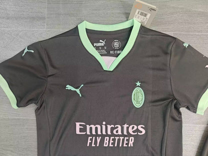 KIDS AC Milan Third Kit (Jersey & Shorts Set)