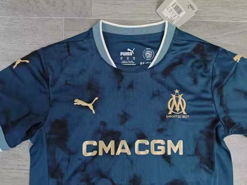 KIDS Olympique de Marseille Away Kit (Jersey & Shorts Set)
