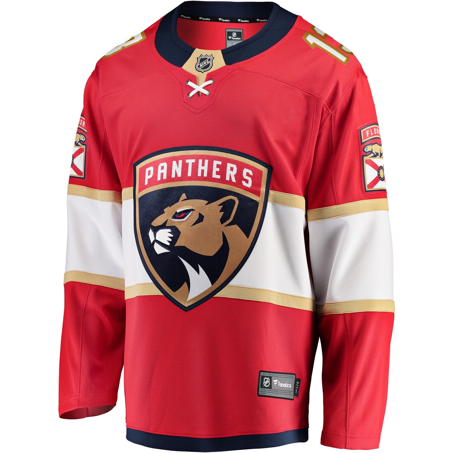 Sam Reinhart Florida Panthers Fanatics Breakaway Player Jersey - Red