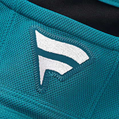 San Jose Sharks Fanatics Home Premium Custom Jersey - Teal