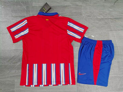 KIDS Atletico Madrid Home Kit (Jersey & Shorts Set)