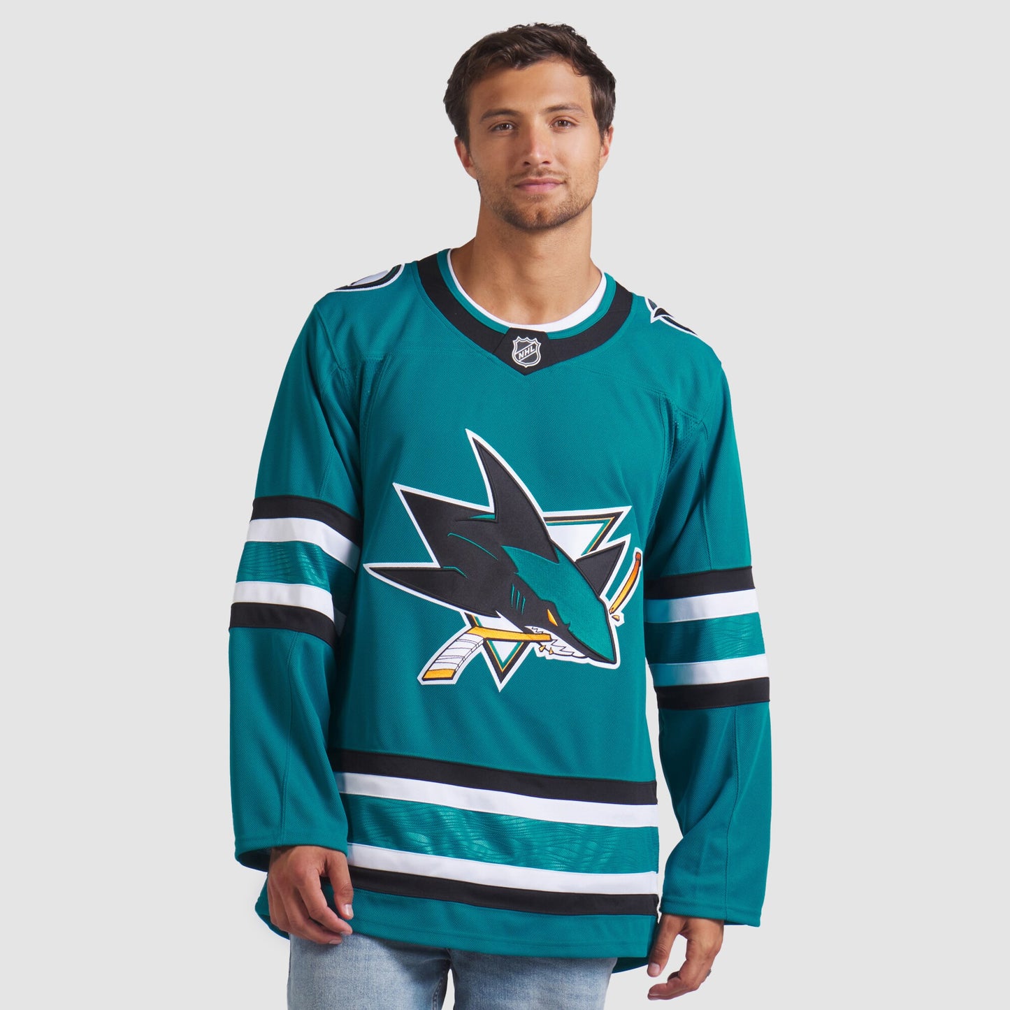 San Jose Sharks Fanatics Home Premium Jersey - Teal