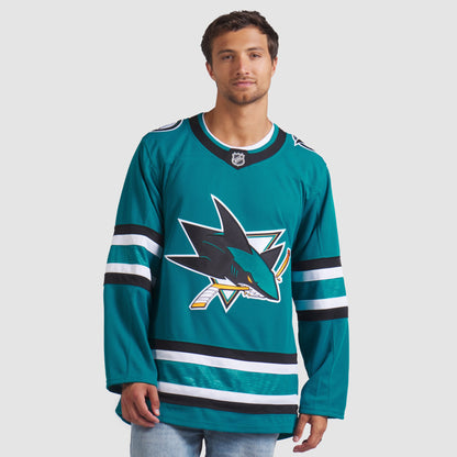 San Jose Sharks Fanatics Home Premium Jersey - Teal