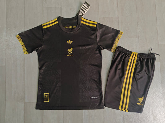 Mexico National Team “México de Oro” Special Edition Kit (Jersey & Shorts Set)