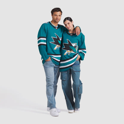 San Jose Sharks Fanatics Home Premium Jersey - Teal