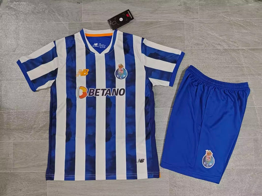 KIDS FC Porto Home Kit (Jersey & Shorts Set)