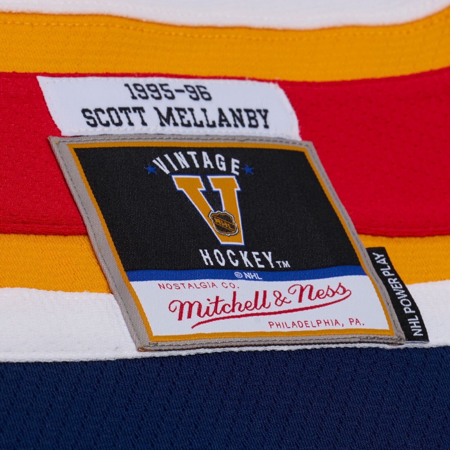 Scott Mellanby Florida Panthers Mitchell &amp;amp; Ness 1996 Power Play Jersey - White