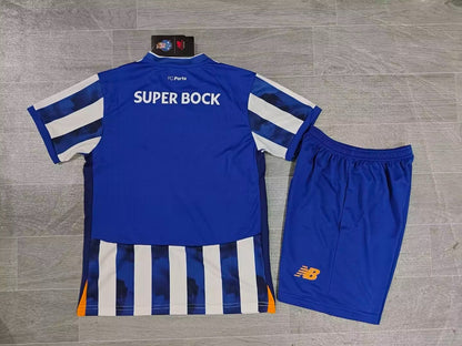 KIDS FC Porto Home Kit (Jersey & Shorts Set)