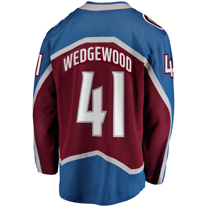 Scott Wedgewood Colorado Avalanche Fanatics Home Breakaway Jersey - Burgundy