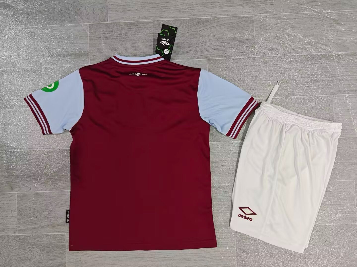 West Ham United Home Kit (Jersey & Shorts Set)