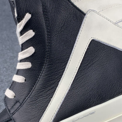 Rick Owens Wmns Strobe Geobasket High 'Black Milk'