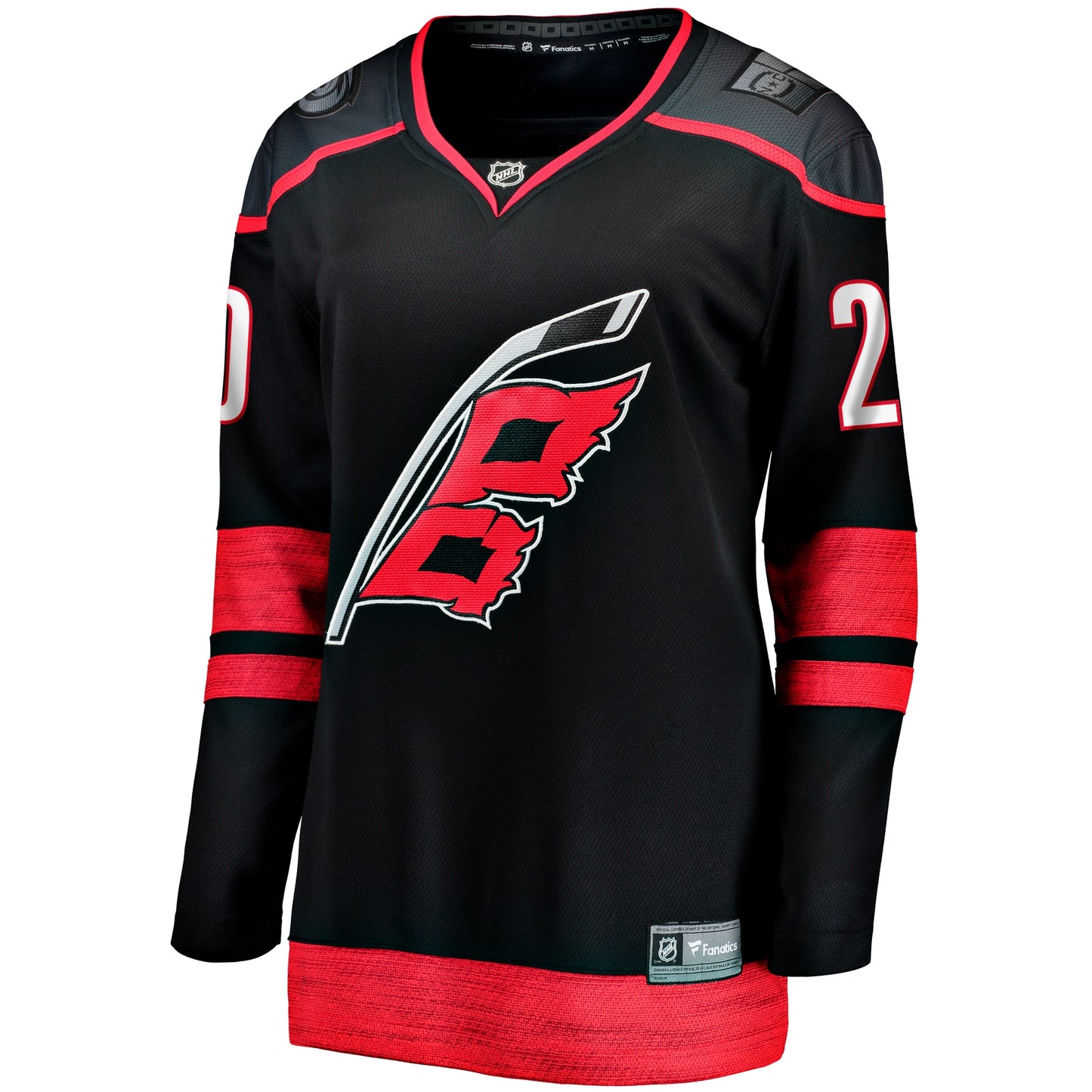 Sebastian Aho Carolina Hurricanes Fanatics Women's Home Breakaway Player Jersey - Black