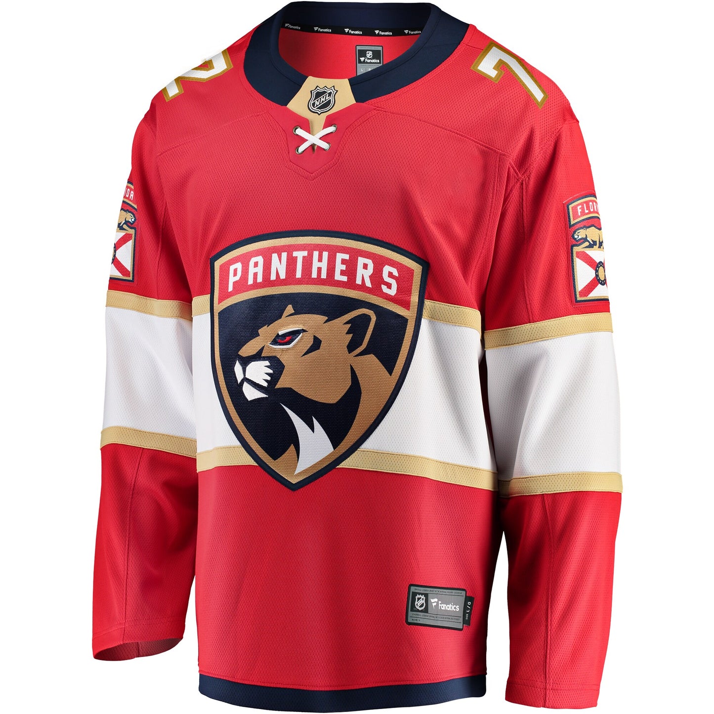Sergei Bobrovsky Florida Panthers Fanatics Breakaway Player Jersey - Red