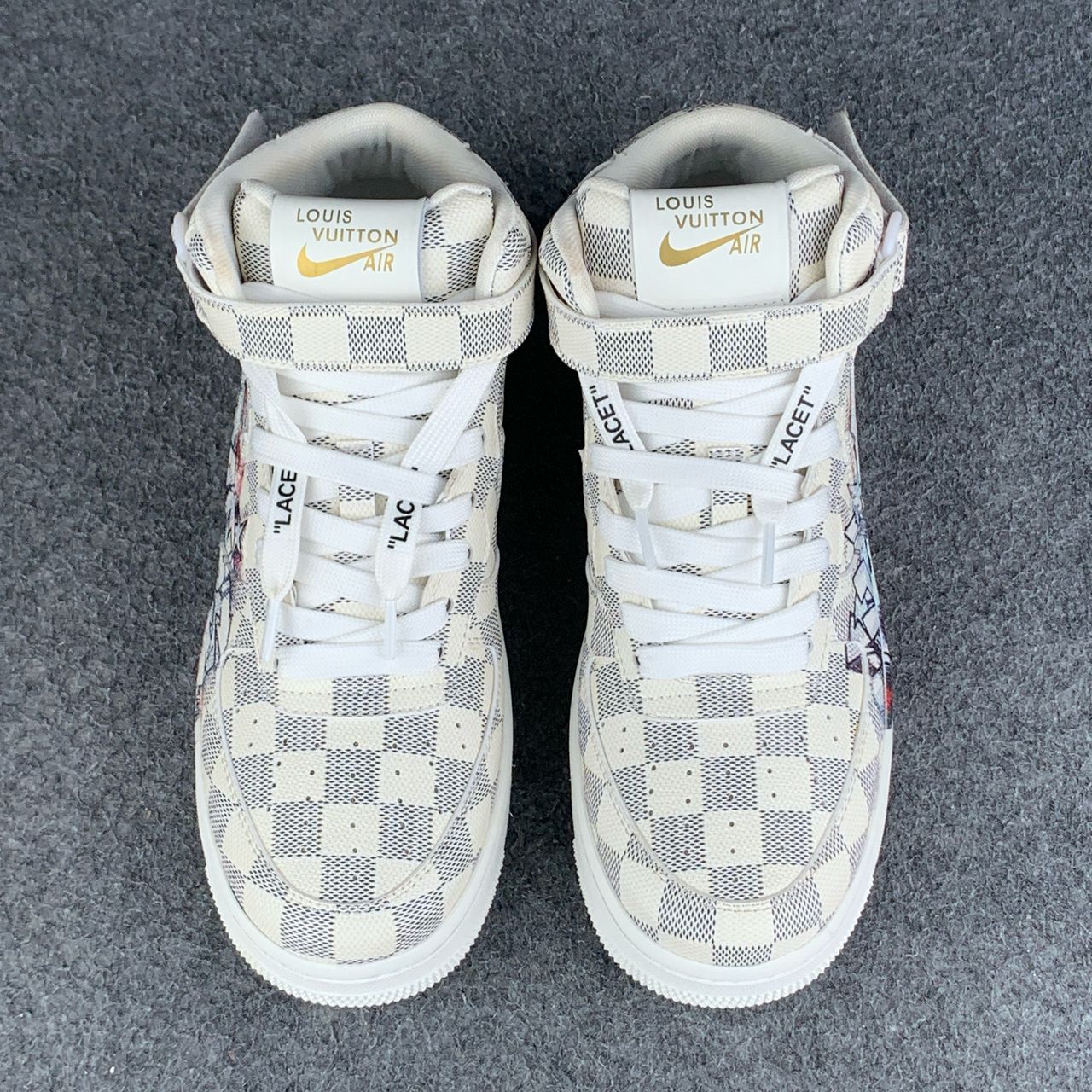 LV x Air Force 1 Mid 'Graffiti'