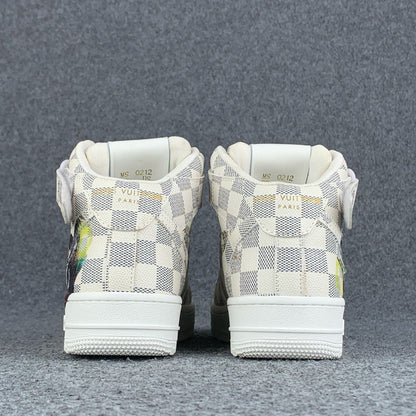 LV x Air Force 1 Mid 'Graffiti'