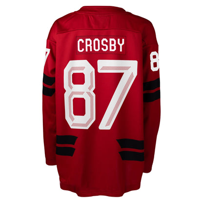 Sidney Crosby Hockey Canada Youth 2026 Replica Jersey - Red