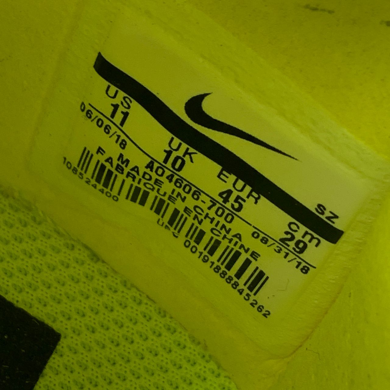 Off-White x Air Force 1 Low 'Volt'