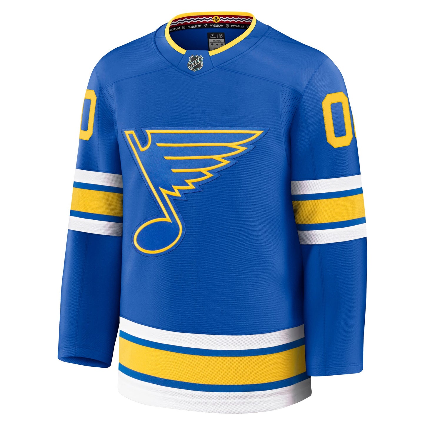 St. Louis Blues Fanatics Home Premium Custom Jersey - Blue