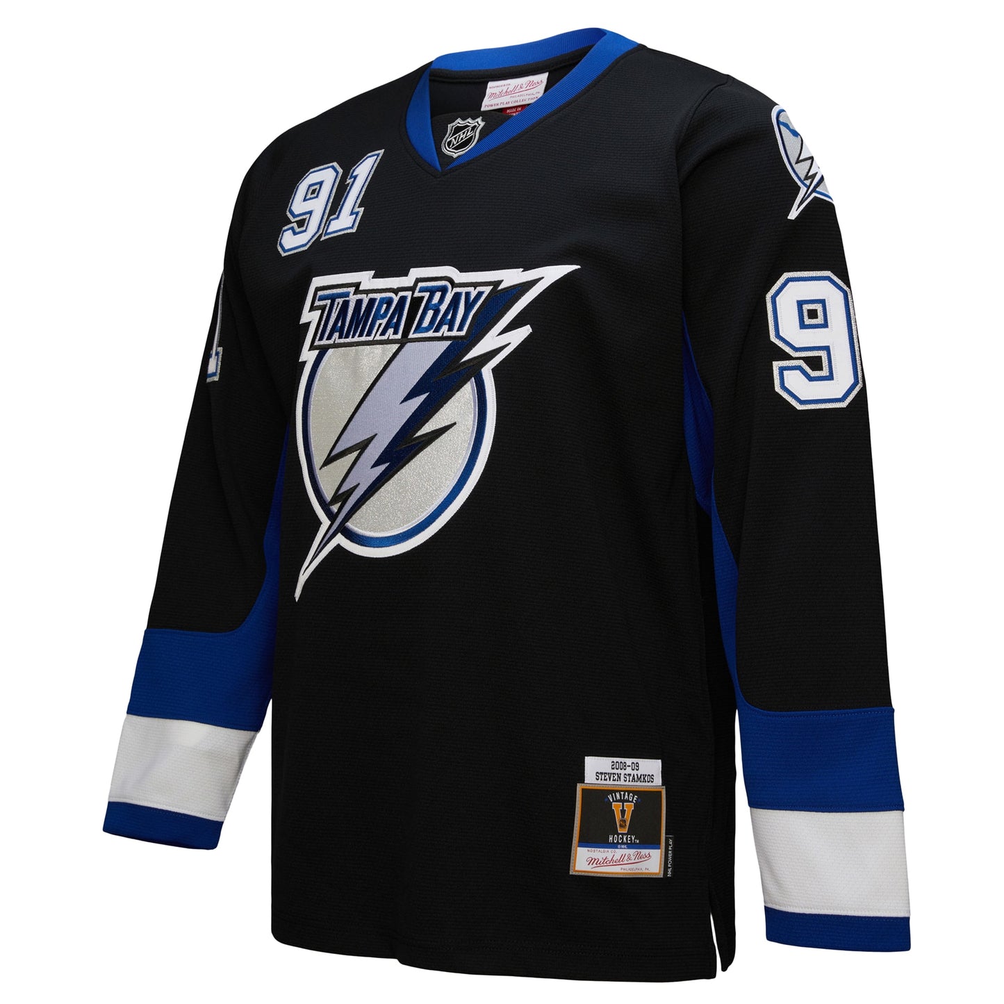 Steven Stamkos Tampa Bay Lightning Mitchell &amp;amp; Ness 2008-09 Power Play Jersey - Black