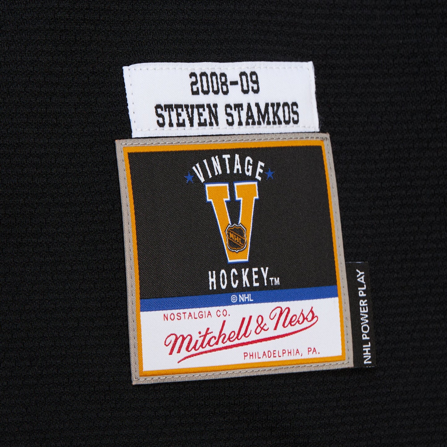 Steven Stamkos Tampa Bay Lightning Mitchell &amp;amp; Ness 2008-09 Power Play Jersey - Black