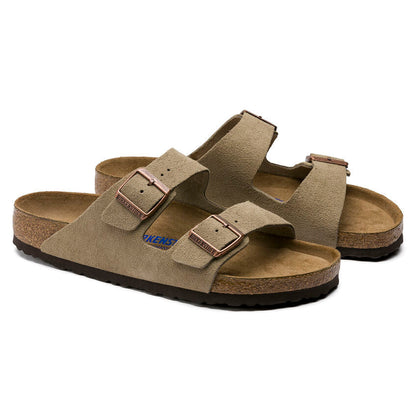 951303 Birki Arizona Taupe Narrow Suede SFB