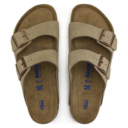 951301 Arizona Taupe Suede Soft Footbed