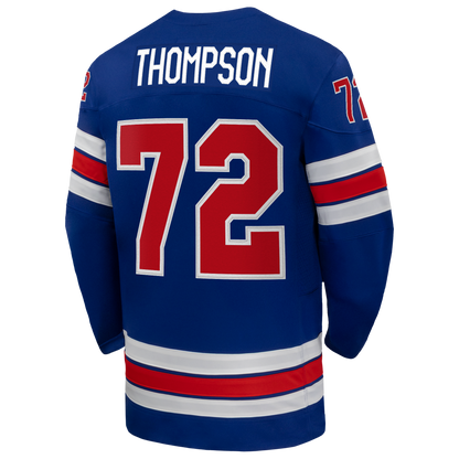 Tage Thompson US Hockey Nike 2026 Home Replica Jersey - Royal