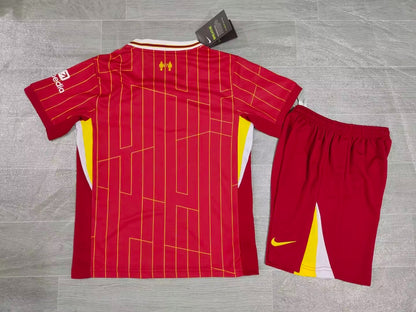 KIDS Liverpool FC 2024/25 Home Stadium Kit for Kids (Jersey + Shorts Set)