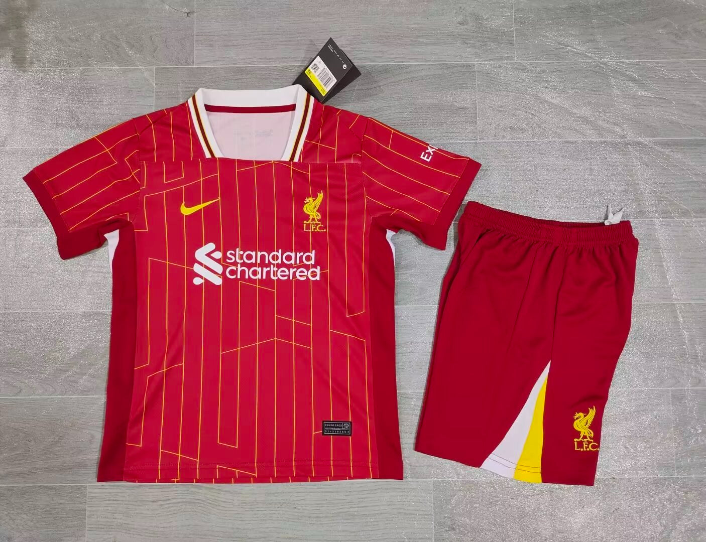 KIDS Liverpool FC 2024/25 Home Stadium Kit for Kids (Jersey + Shorts Set)