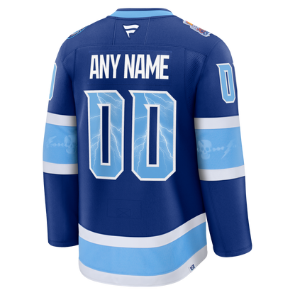 Tampa Bay Lightning Fanatics 2026 NHL Stadium Series Premium Custom Jersey - Blue