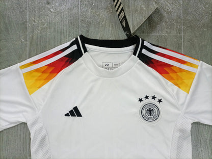 KIDS Germany National Team 2024/25 Home Football Kit Set (Jersey + Shorts)