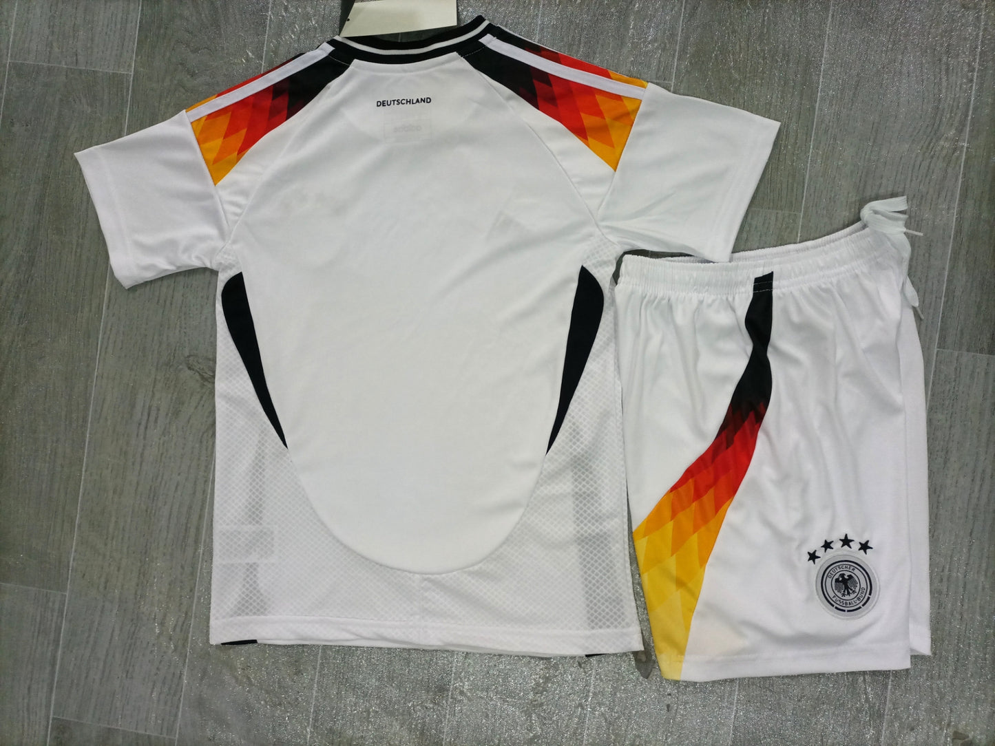 KIDS Germany National Team 2024/25 Home Football Kit Set (Jersey + Shorts)