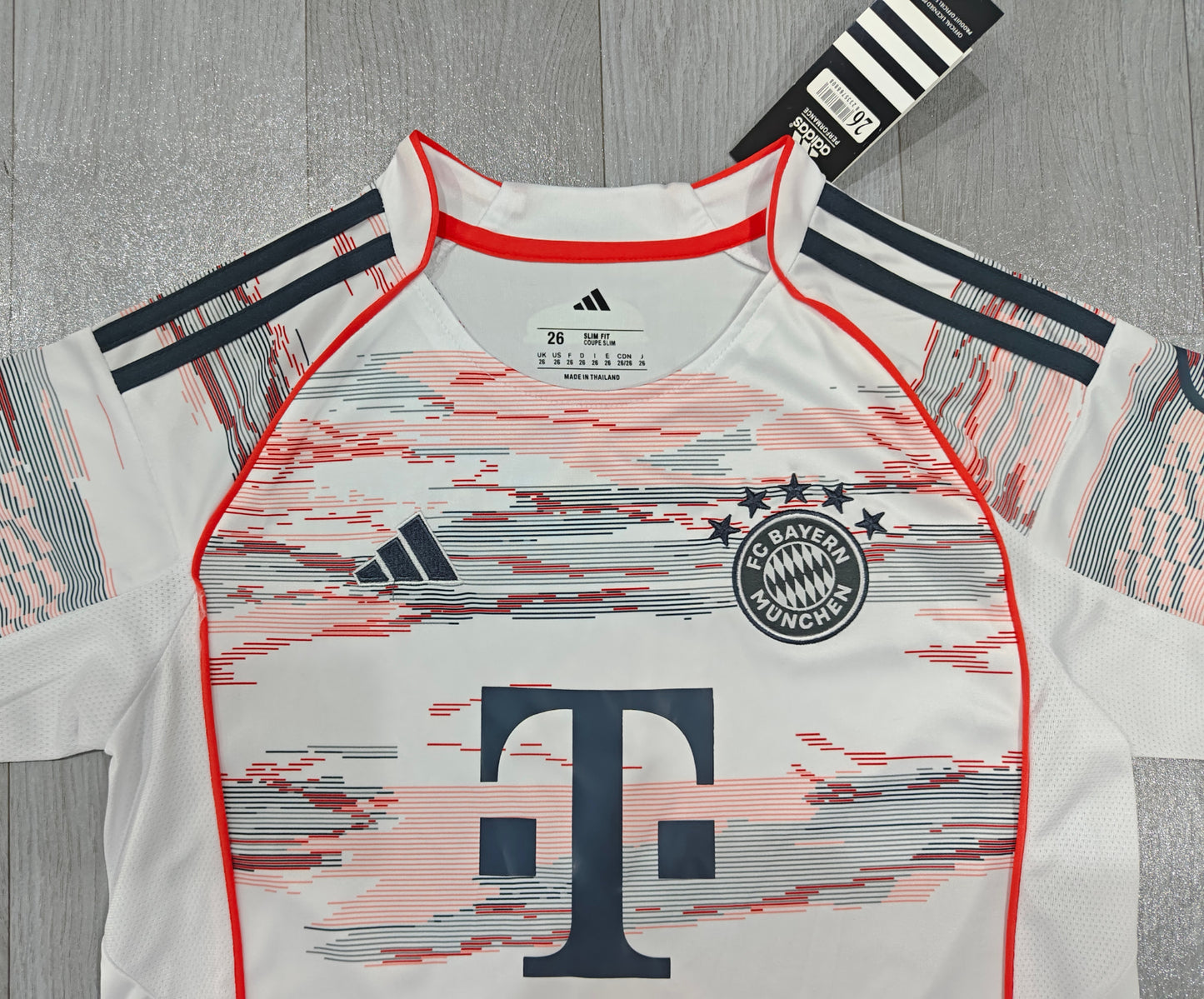 KIDS FC Bayern Munich 2025/26 Away Kit (Jersey & Shorts Set)