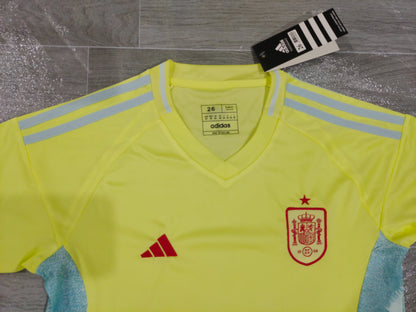 KIDS Spain National Team 2024/25 Away Football Kit Set (Jersey + Shorts)