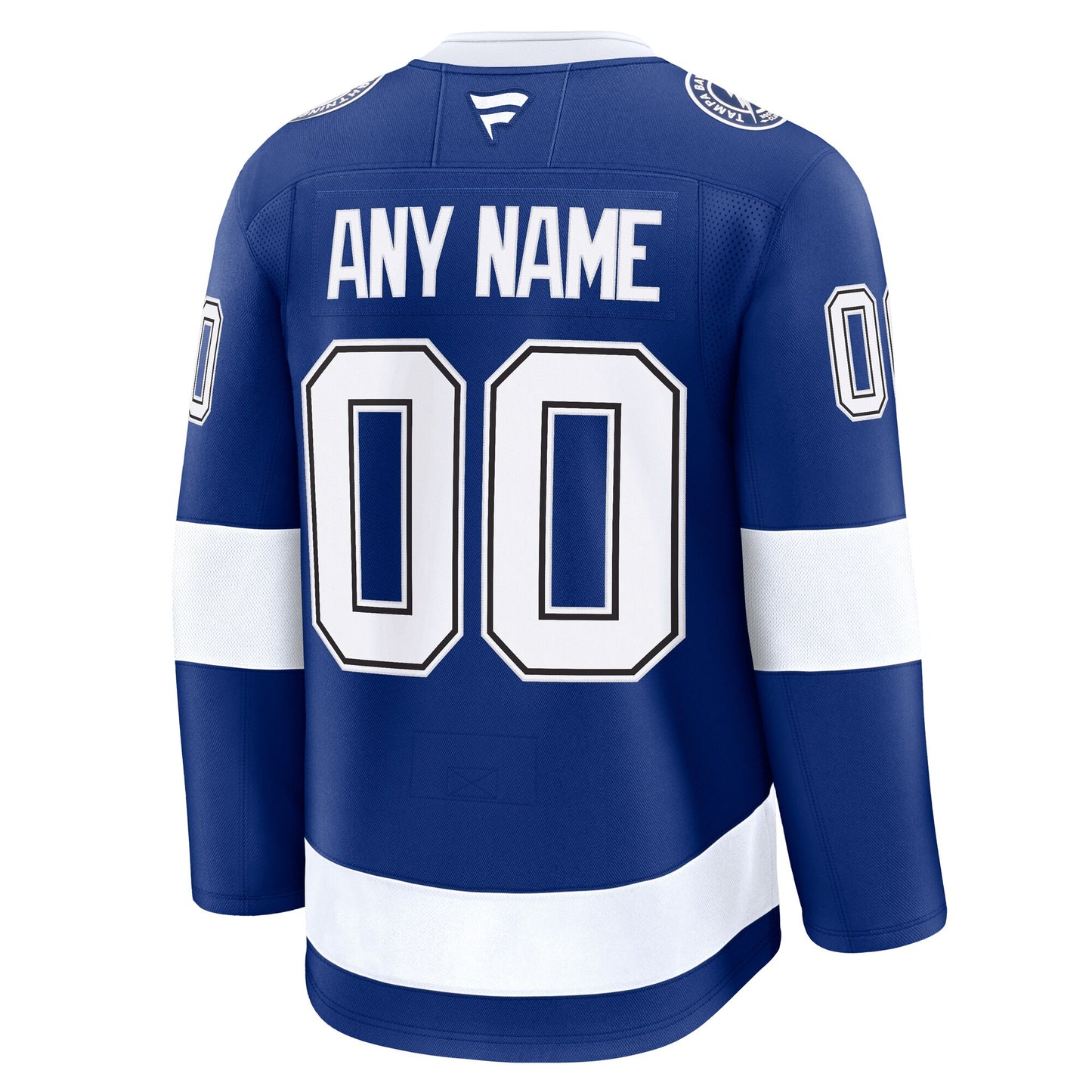 Tampa Bay Lightning Fanatics Home Premium Custom Jersey - Blue