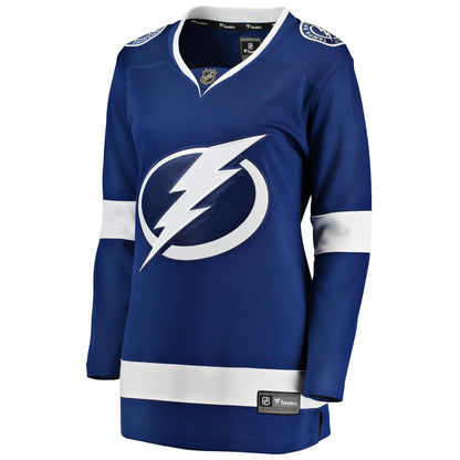 Tampa Bay Lightning Fanatics Women's Home Breakaway Jersey - Blue