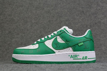 LV x Nike Air Force 1 Low 'White Gym Green'