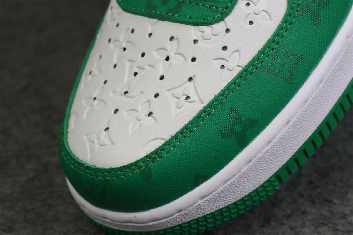 LV x Nike Air Force 1 Low 'White Gym Green'