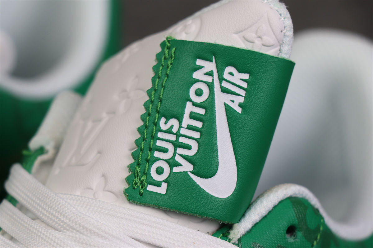 LV x Nike Air Force 1 Low 'White Gym Green'