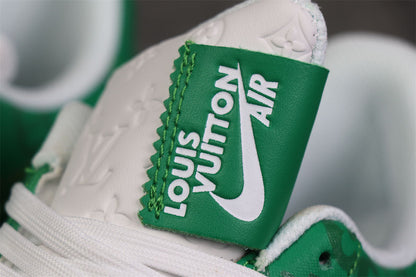 LV x Nike Air Force 1 Low 'White Gym Green'