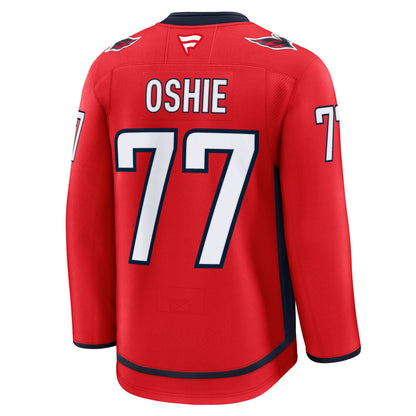TJ Oshie Washington Capitals Fanatics Home Premium Jersey - Red