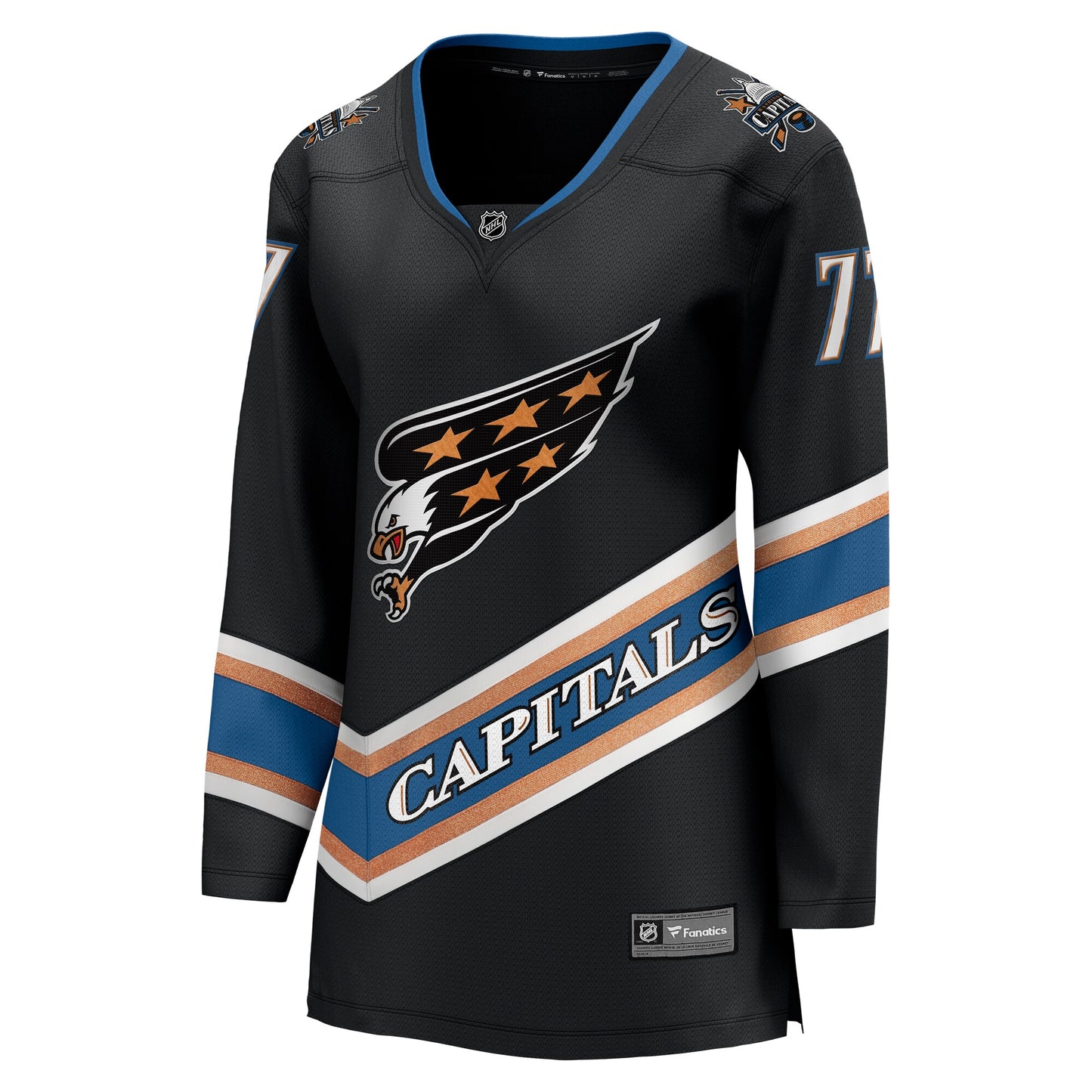 TJ Oshie Washington Capitals Fanatics Women's 50th Anniversary Breakaway Jersey - Black
