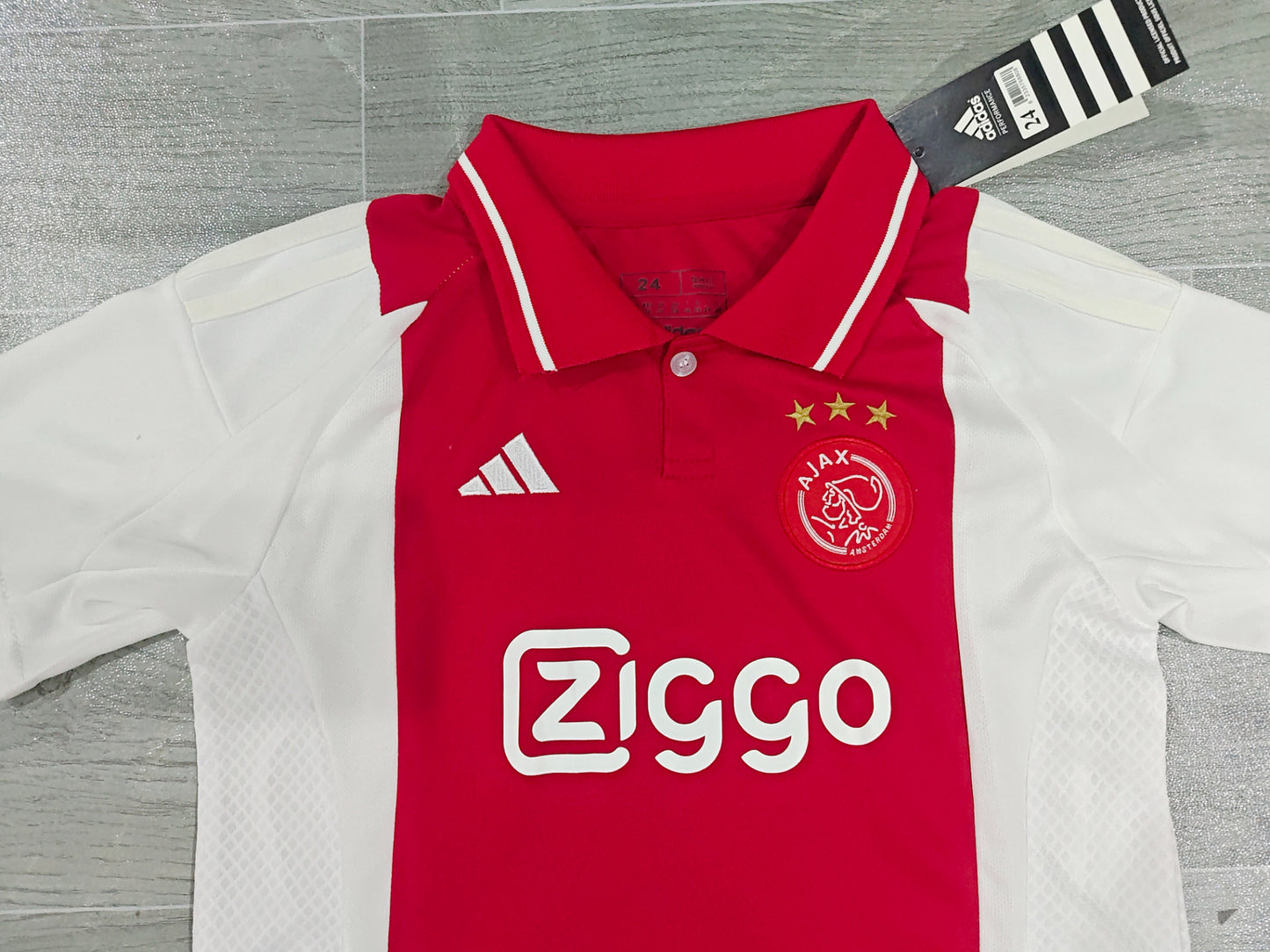 KIDS AFC Ajax Home Kit (Jersey & Shorts Set)