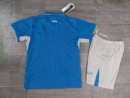 KIDS SSC Napoli Home Kit (Jersey & Shorts Set)