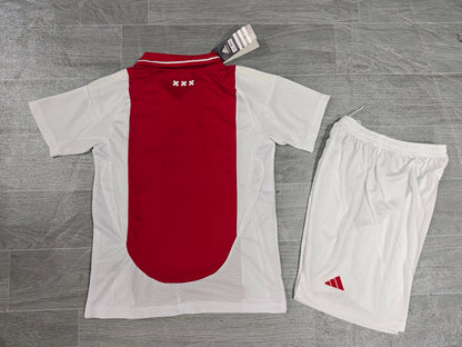 KIDS AFC Ajax Home Kit (Jersey & Shorts Set)