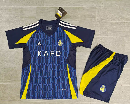KIDS Al Nassr FC Away Kit (Jersey & Shorts Set)