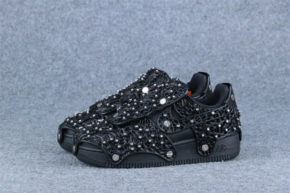 Nike Swarovski x Wmns Air Force 1 LXX 'Black'