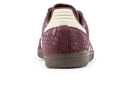 Adidas Samba OG W - Maroon/Cream White/Gold Metallic