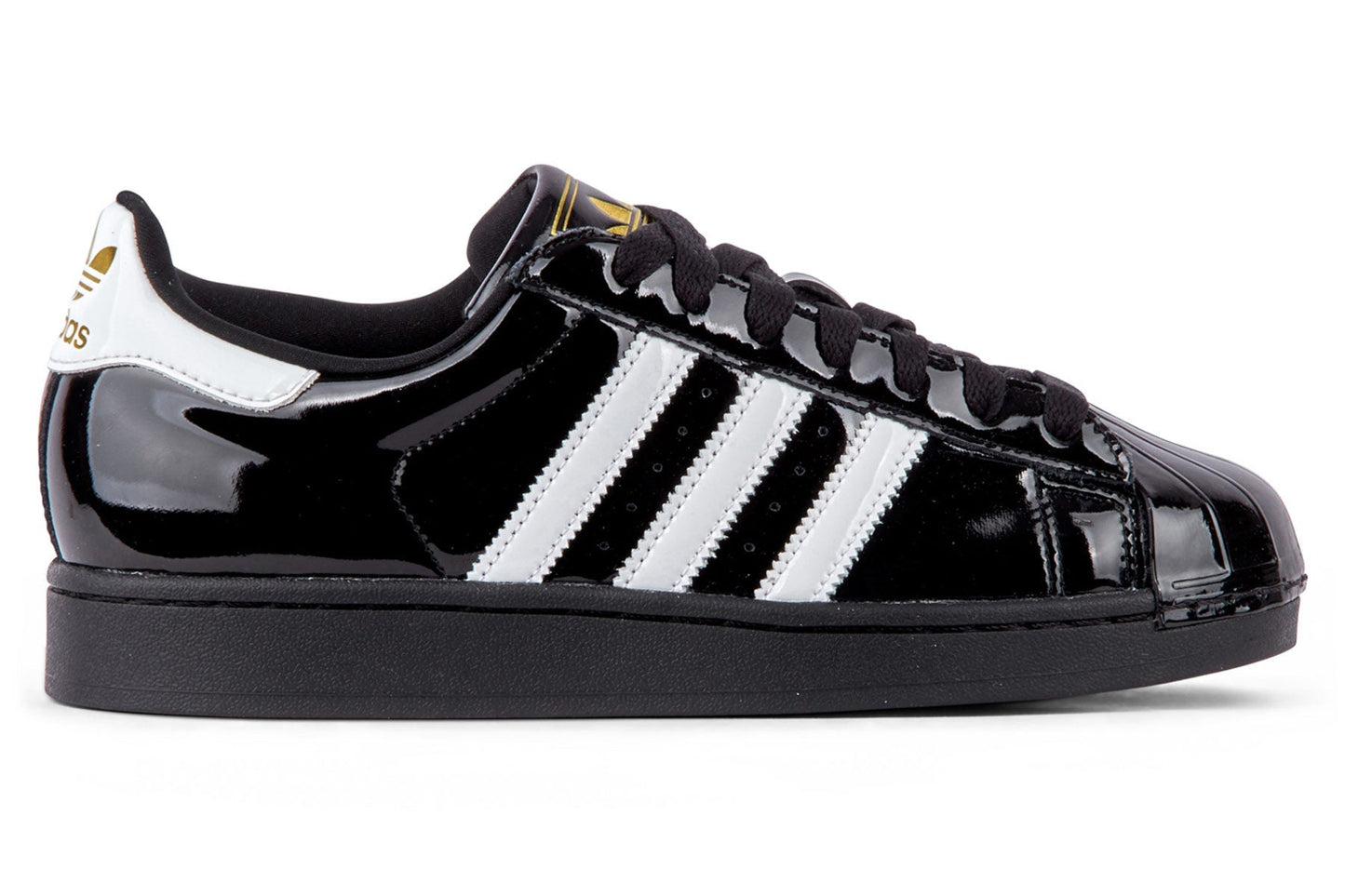 Adidas Superstar 2 W - Core Black/FTW White/Gold Metallic
